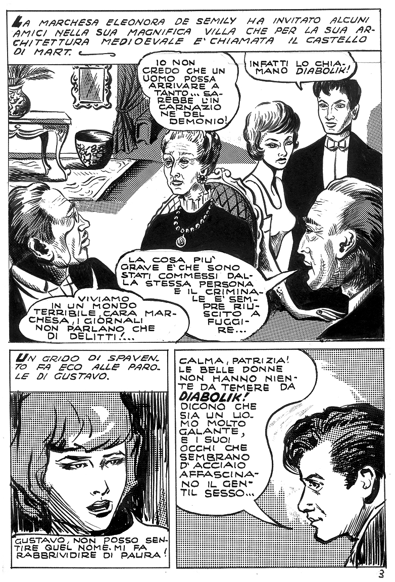 d tavola di zarcone dal numero 1 BN