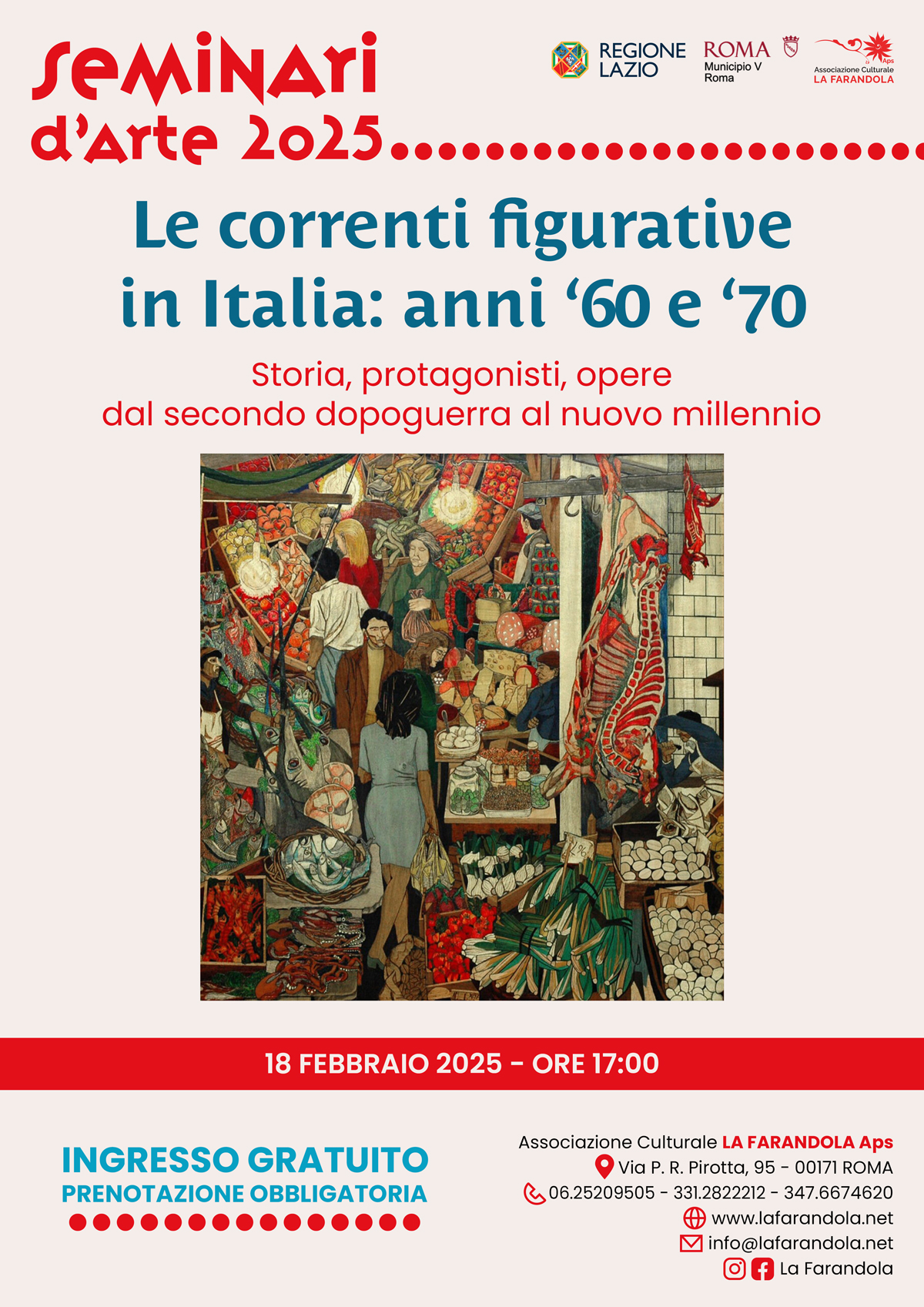 Seminario Febbraio 2025 - Le correnti figurative in Italia anni '60 e '70