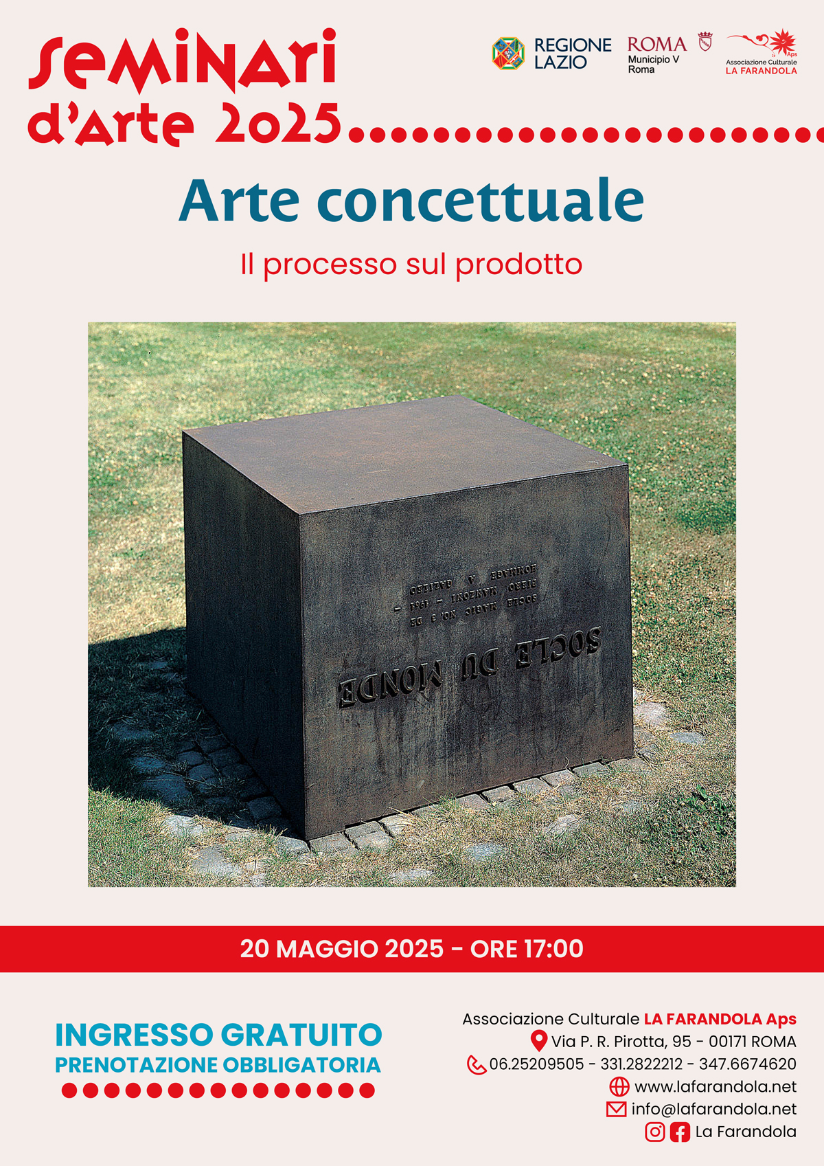 Seminario maggio 2025 - Arte concettuale
