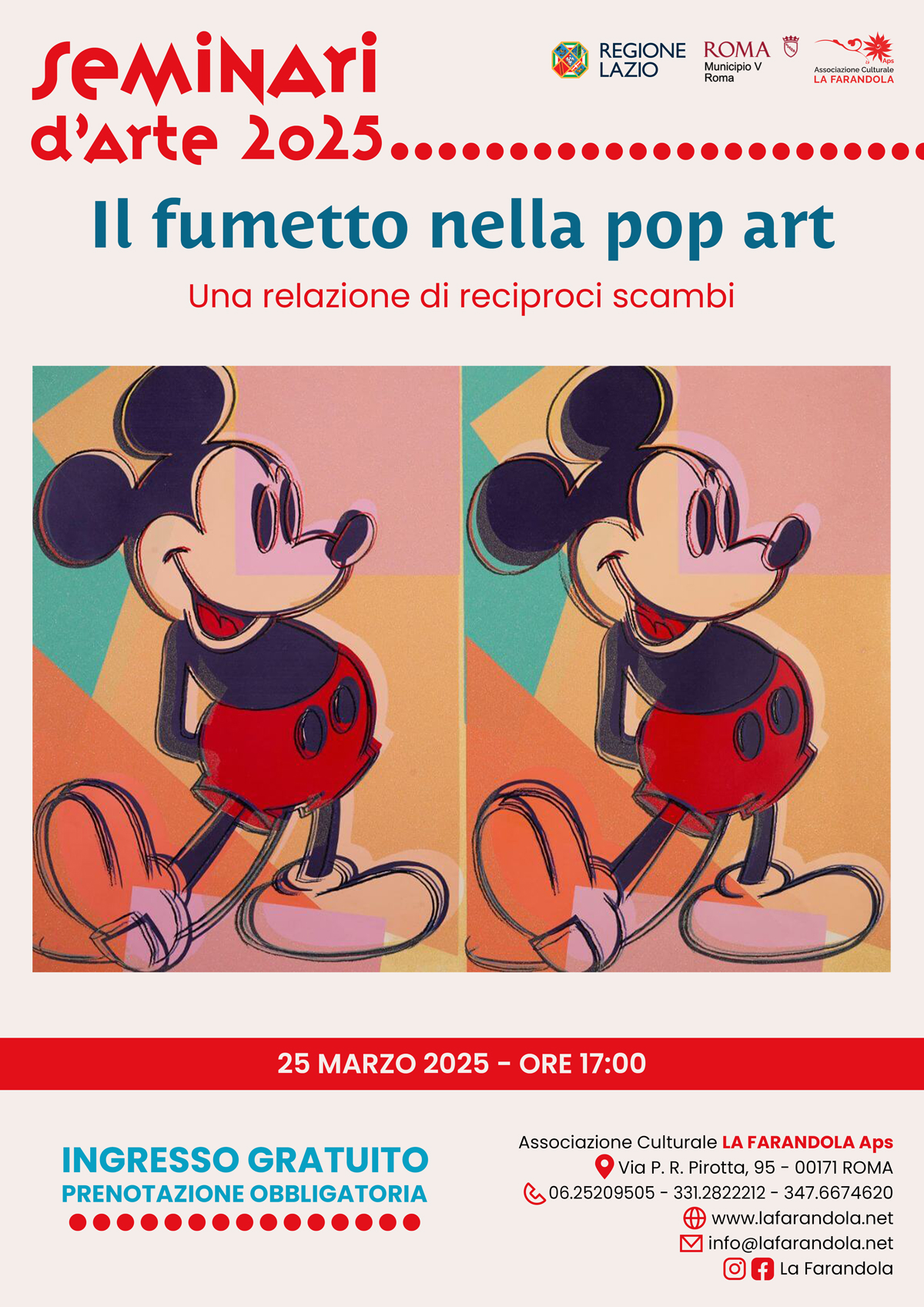 Seminario marzo 2025 - Il fumetto nella pop art