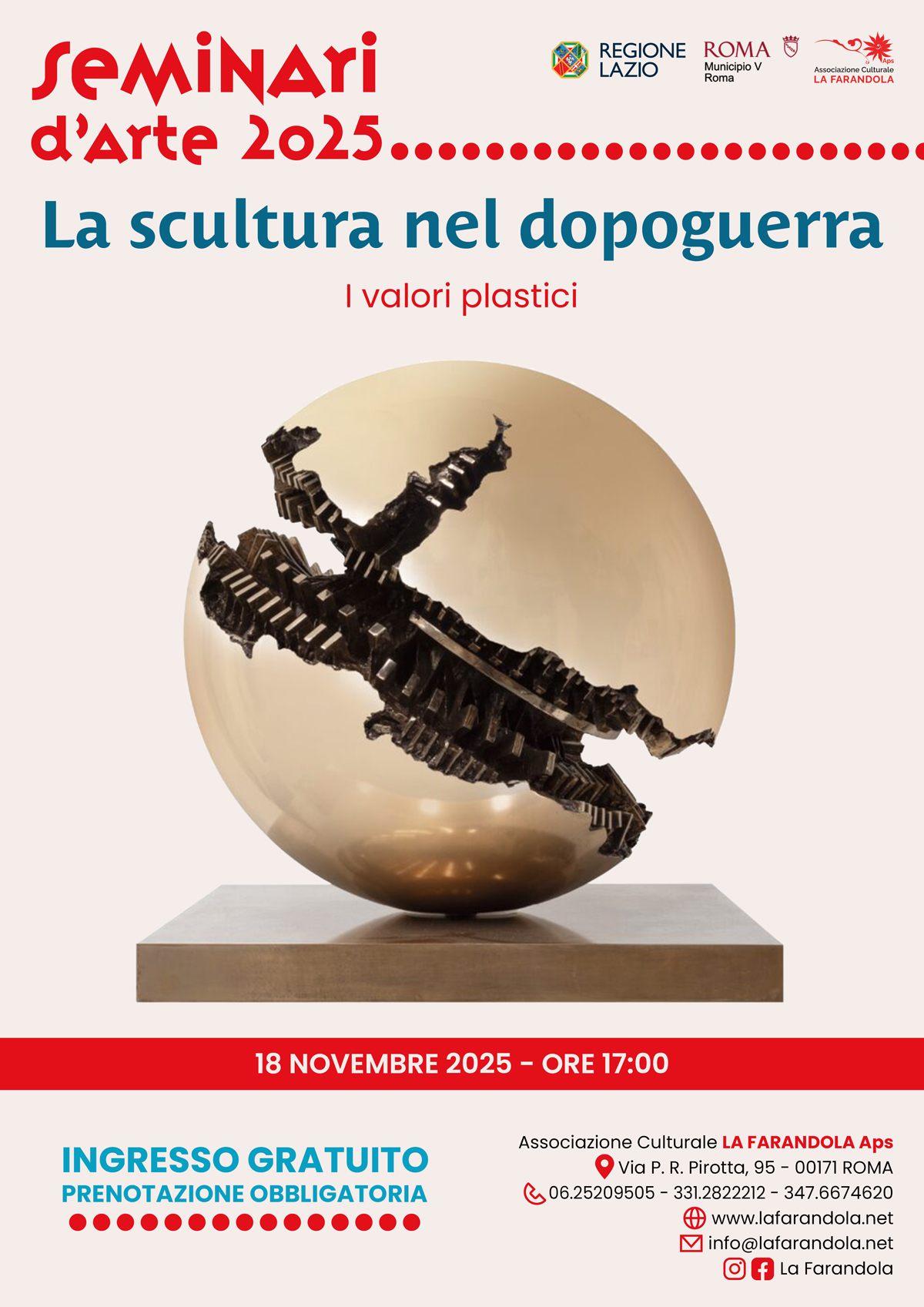 Seminario novembre 2025 - La scultura nel dopoguerra