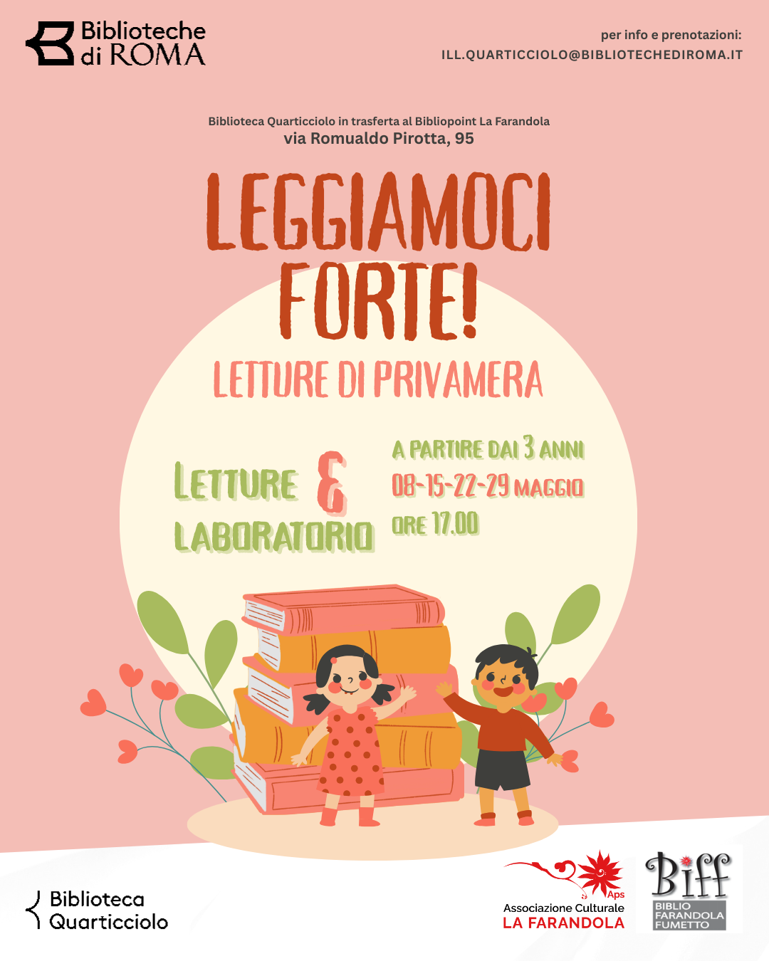 Leggiamoci forte - letture di primavera